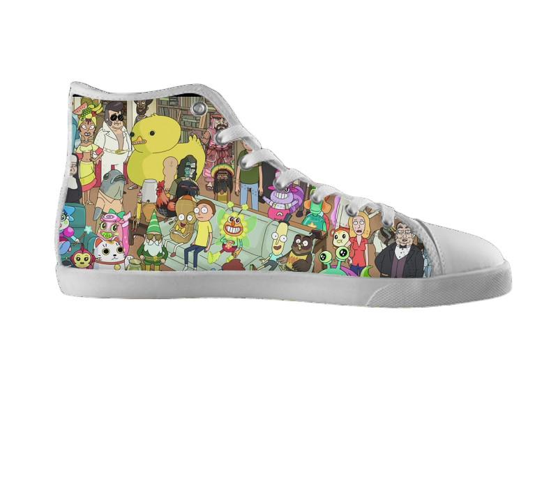 Rick Sanchez & Gang Collage Shoes , Shoes - Nifty-Shoes, SpreadShoes
 - 2