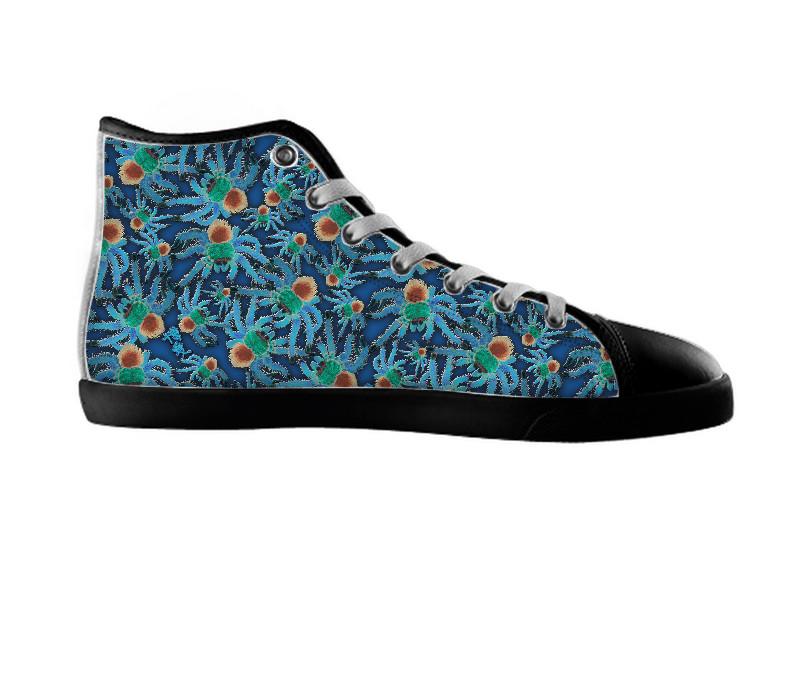 Greenbottle Blue Tarantula Shoes , Shoes - HakuAiDesigns, SpreadShoes
 - 2