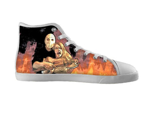 The Limited Edition "Samhain Jason Mask" Hi Top Shoes , Shoes - TheBrimstoneLab, SpreadShoes
 - 2