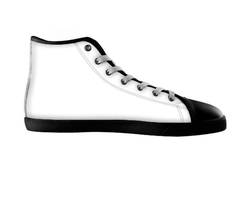 White custom shoes , hideme - spreadlife, SpreadShoes
