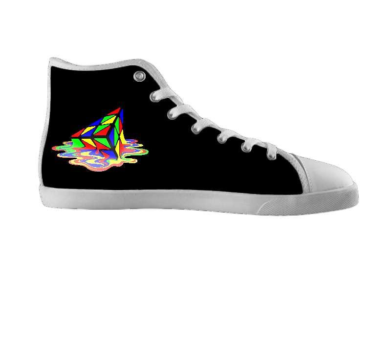 Pyraminx Cude Painting Shoes , Shoes - Ratherkool, SpreadShoes
 - 2