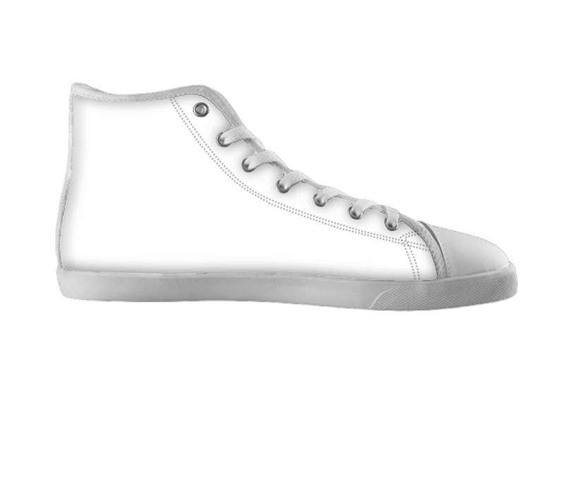White custom shoes , hideme - spreadlife, SpreadShoes

