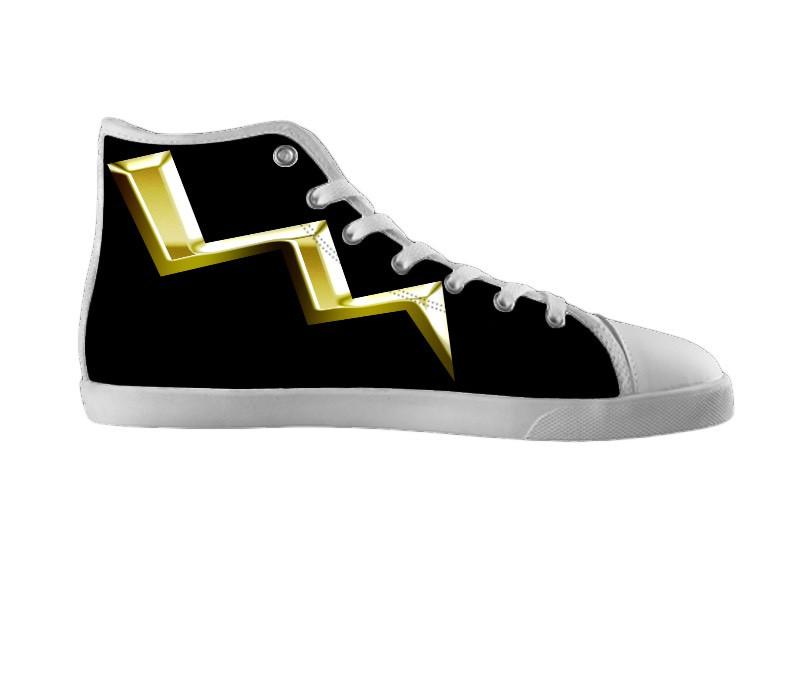 White custom shoes