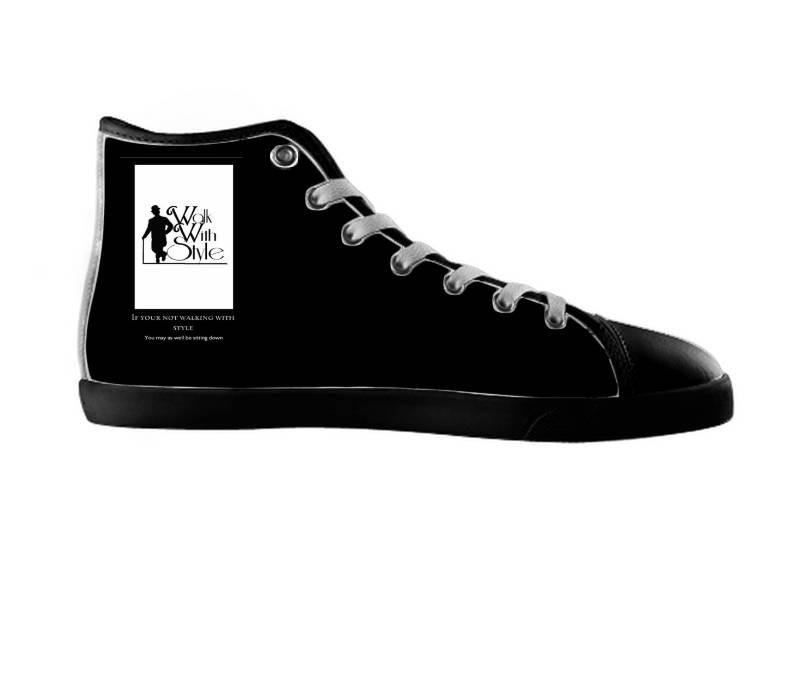 White custom shoes