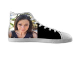 White custom shoes