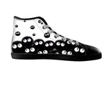 White custom shoes