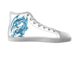 White custom shoes