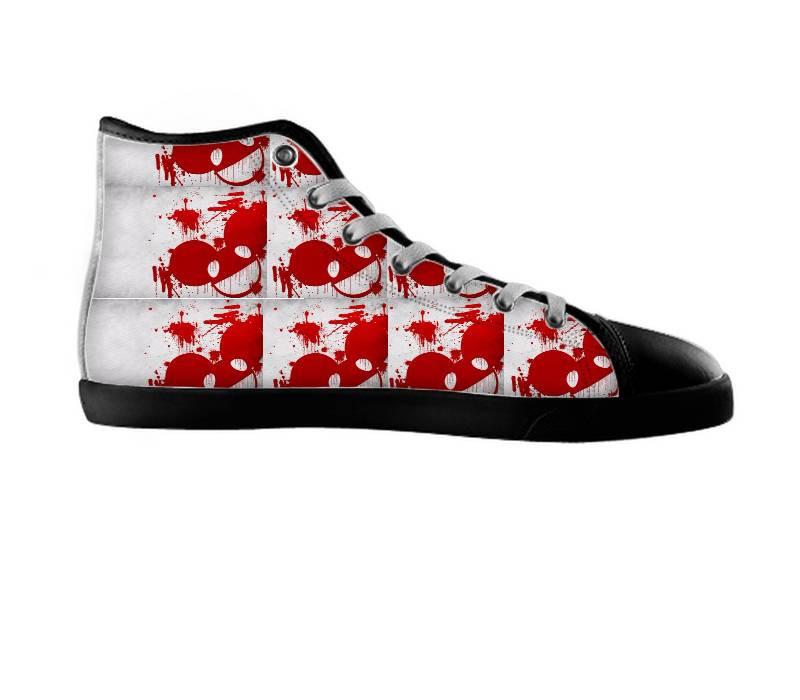 White custom shoes