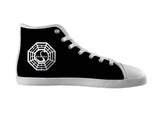 White custom shoes