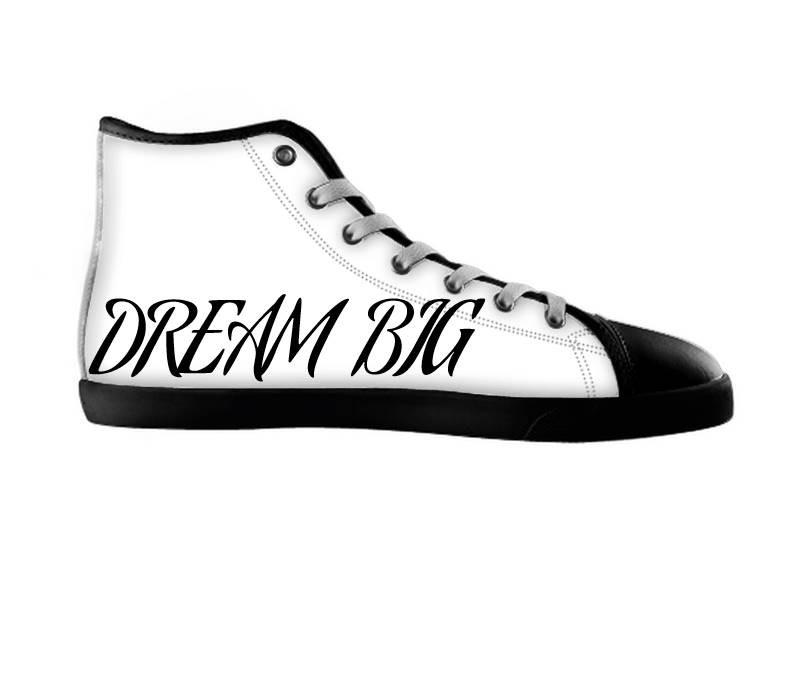 White custom shoes