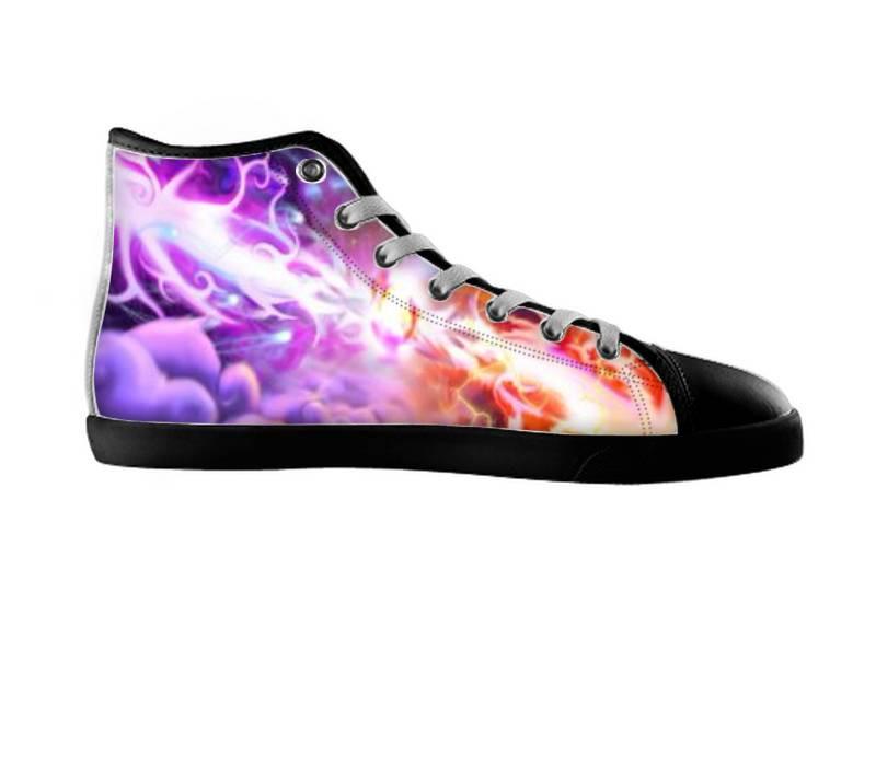 White custom shoes