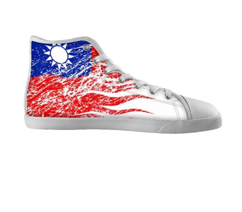 White custom shoes