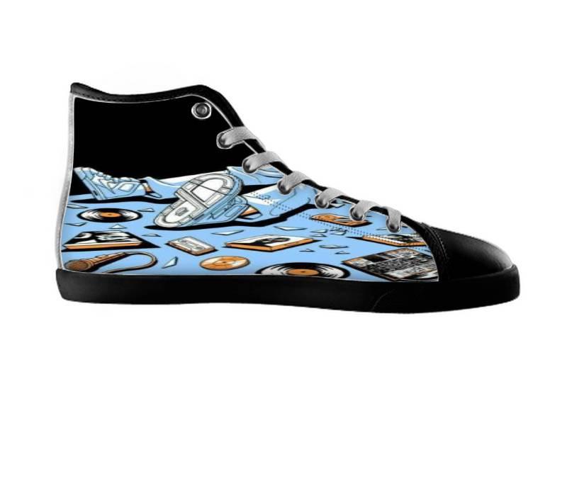 White custom shoes