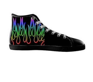 White custom shoes