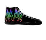 White custom shoes