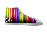 White custom shoes