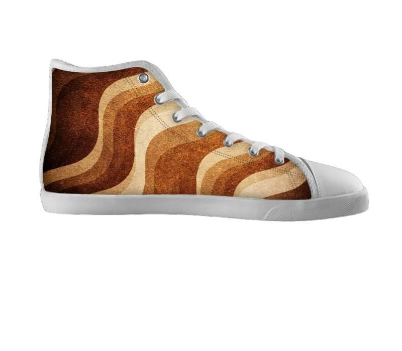 White custom shoes