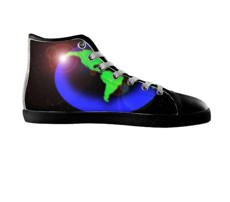 White custom shoes