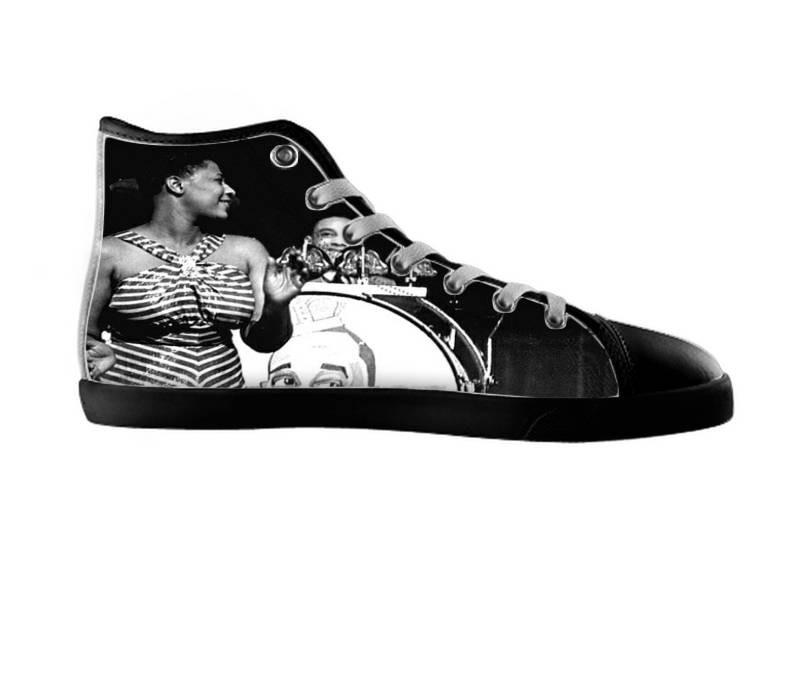 White custom shoes