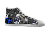 White custom shoes