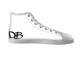 White custom shoes