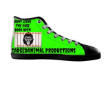 White custom shoes