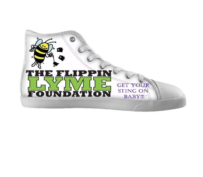 White custom shoes