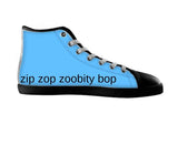 White custom shoes