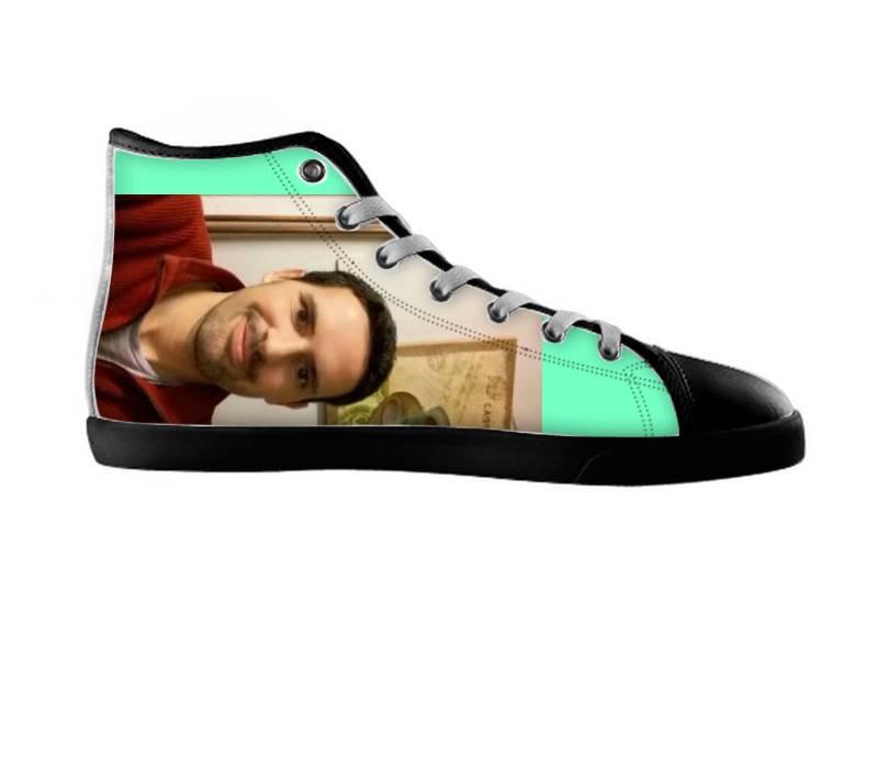 White custom shoes