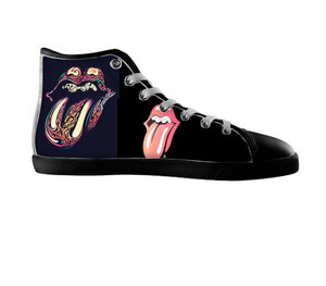 White custom shoes