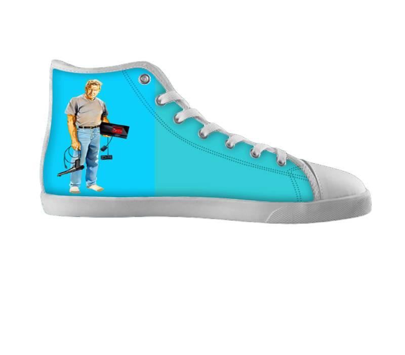 White custom shoes