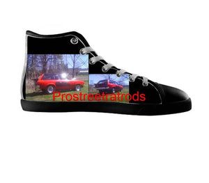 White custom shoes