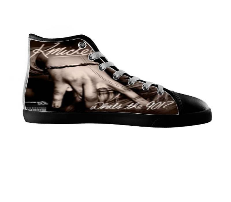 White custom shoes