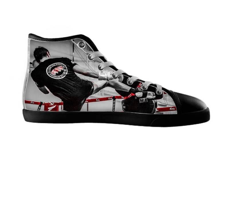 White custom shoes