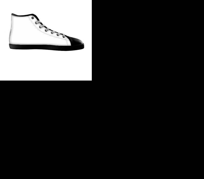 White custom shoes