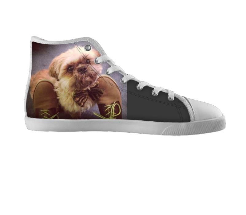 White custom shoes