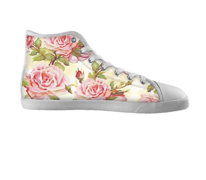 White custom shoes