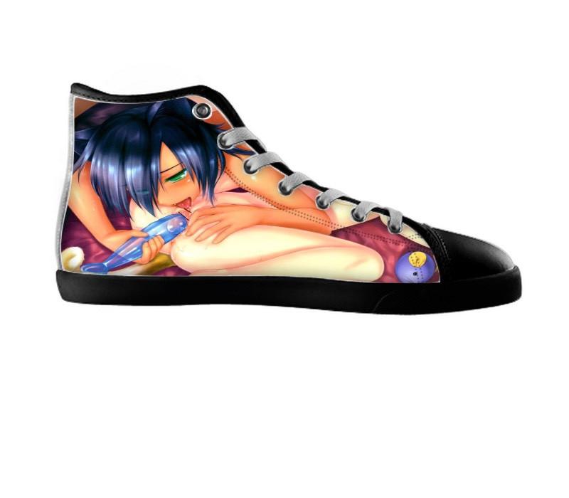 White custom shoes