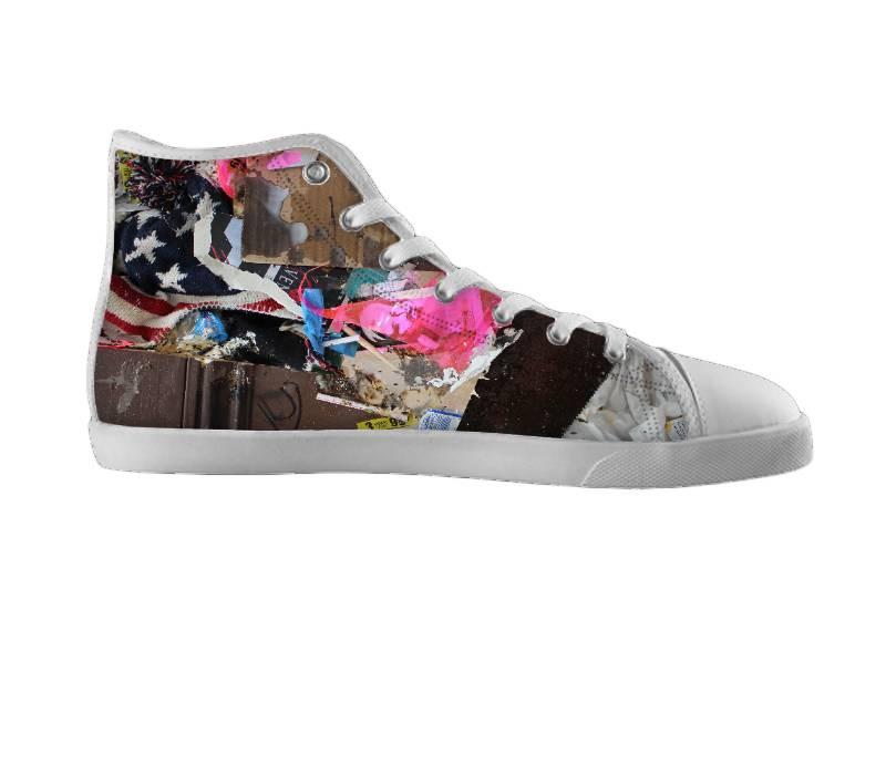 White custom shoes