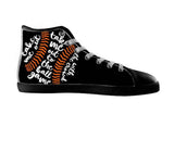 White custom shoes