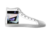 White custom shoes