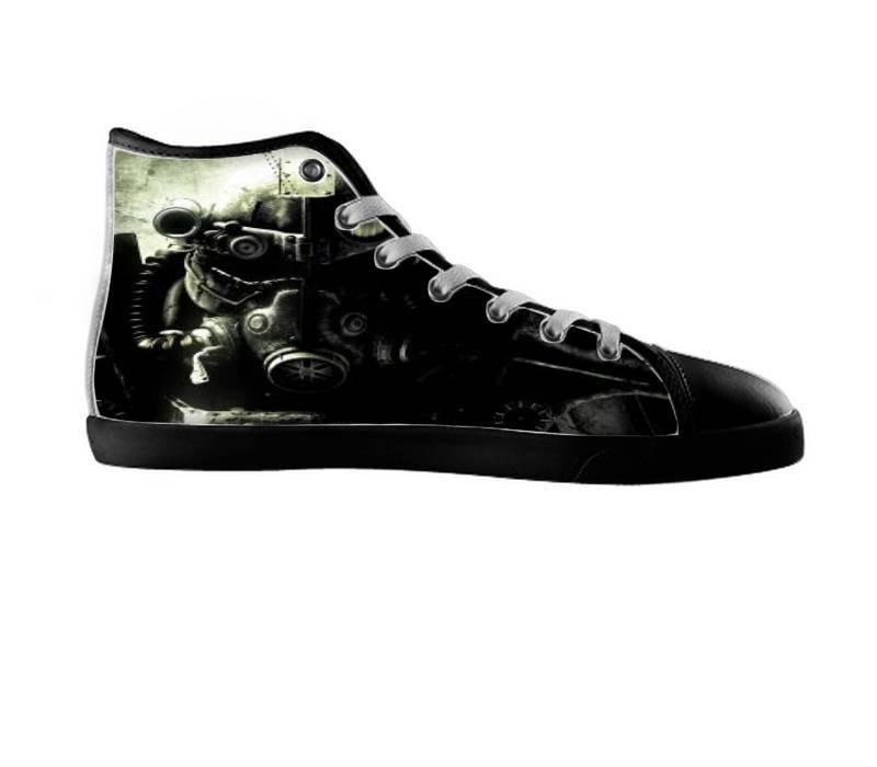 White custom shoes