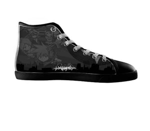 White custom shoes