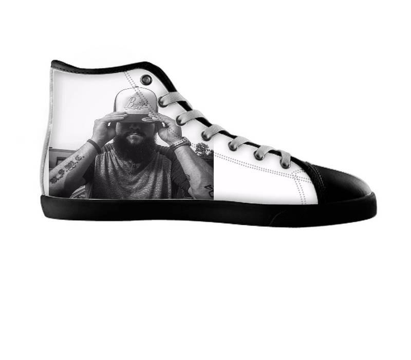 White custom shoes