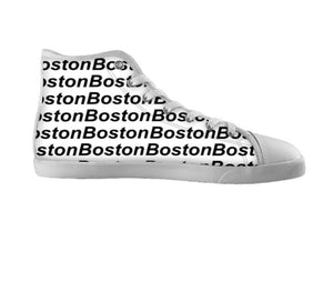 White custom shoes