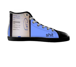 White custom shoes