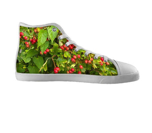 White custom shoes