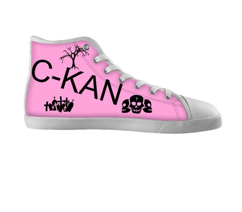 White custom shoes