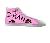 White custom shoes