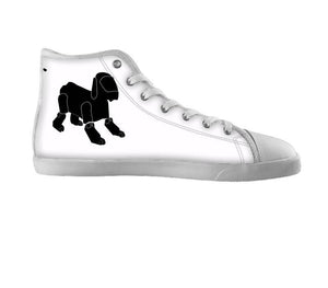 White custom shoes